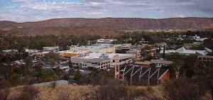 View of Alice Springs from Anzac Hill