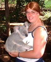 Sandy the Koala & Marie, Lone Pine Koala Sanctuary, Queensland