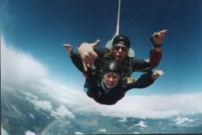 Freefalling at 120mph, Skydive Abel Tasman
