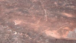Aboriginal Man Carving in Stone