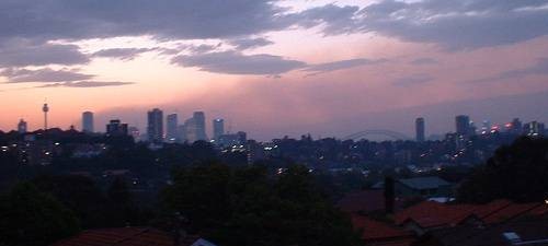 View from Bellevue Hill towards the City of Sydney